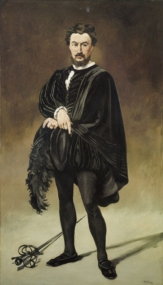 Edouard Manet - The Tragic Actor (Rouvière as Hamlet)