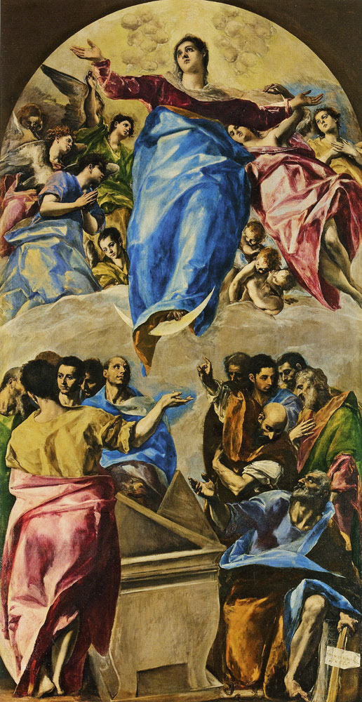 El Greco - The Assumption of the Virgin