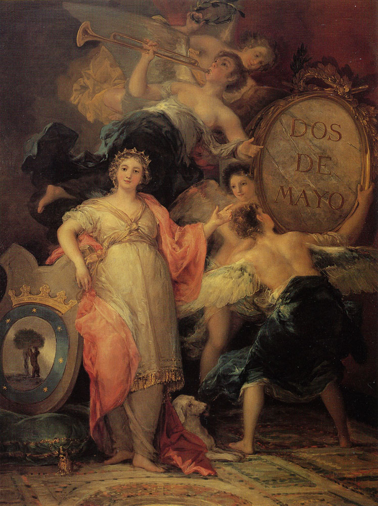Francisco Goya - Allegory of Madrid