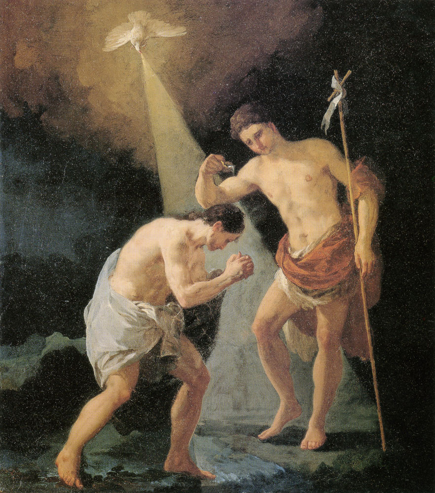 Francisco Goya - The Baptism of Christ