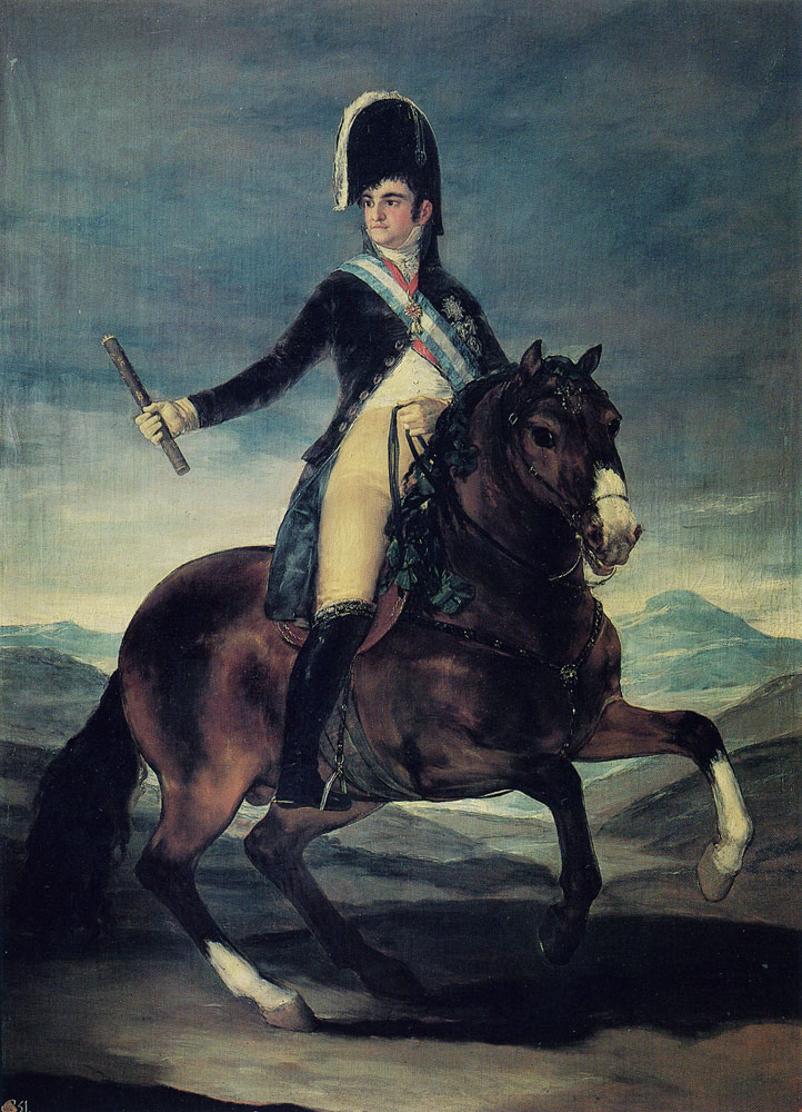 Francisco Goya - Equestrian Portrait of Fernando VII