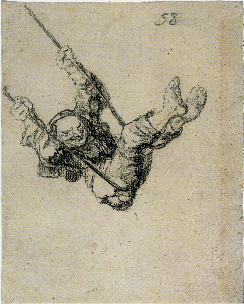 Francisco Goya - Man on a Swing