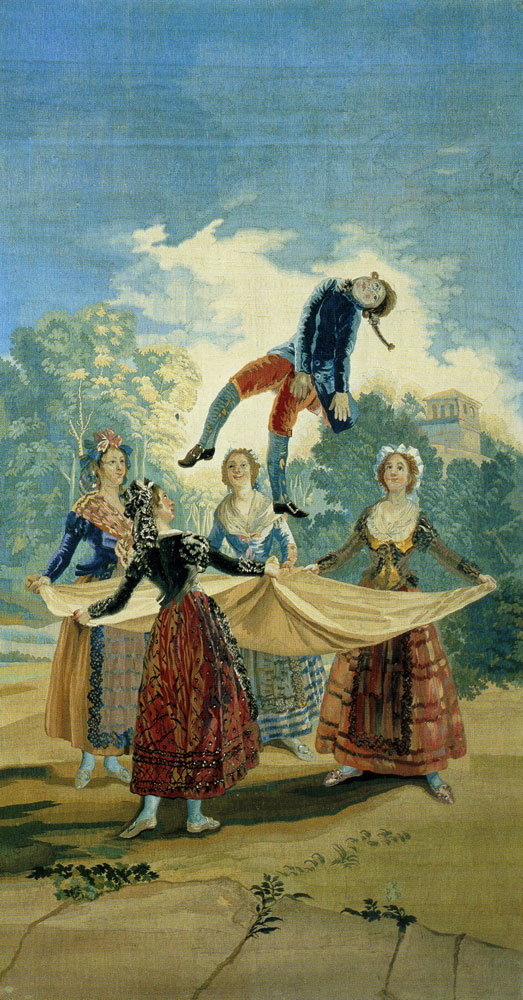 Livinio Struyck y Vanmdergoten after Francisco Goya - The Straw Mannikin