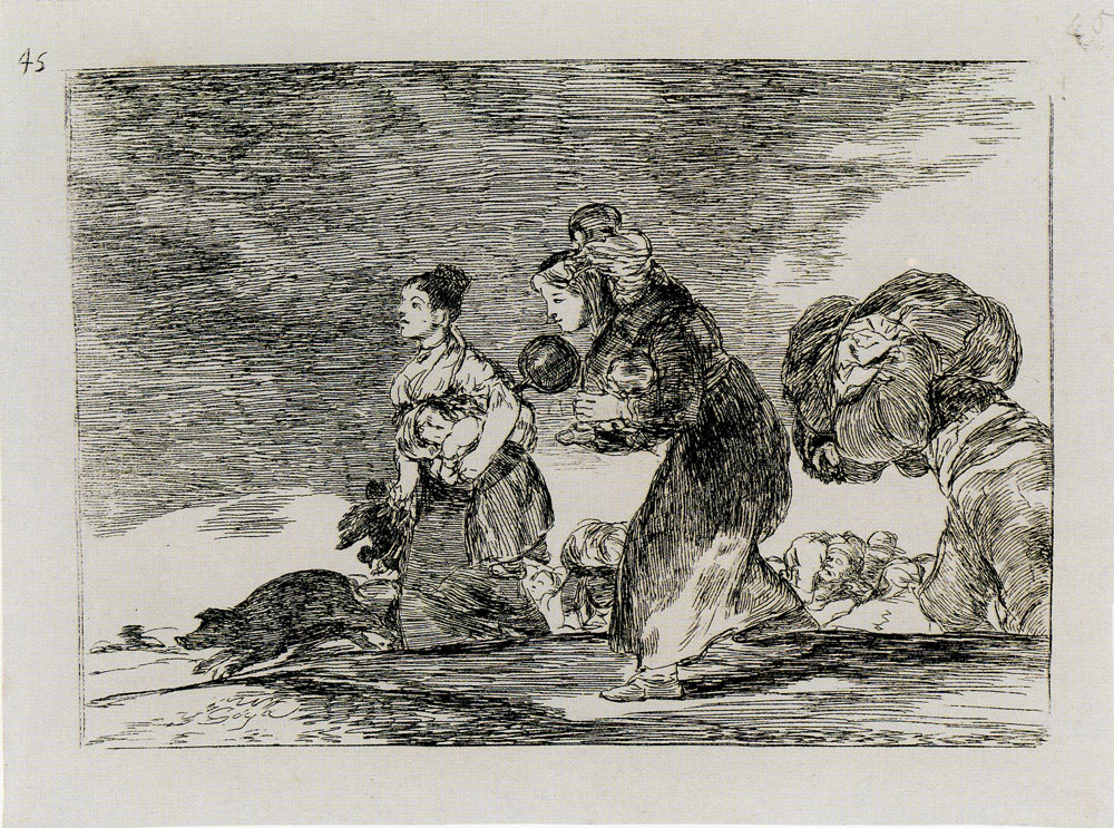 Francisco Goya - And This, Too (Working proof)