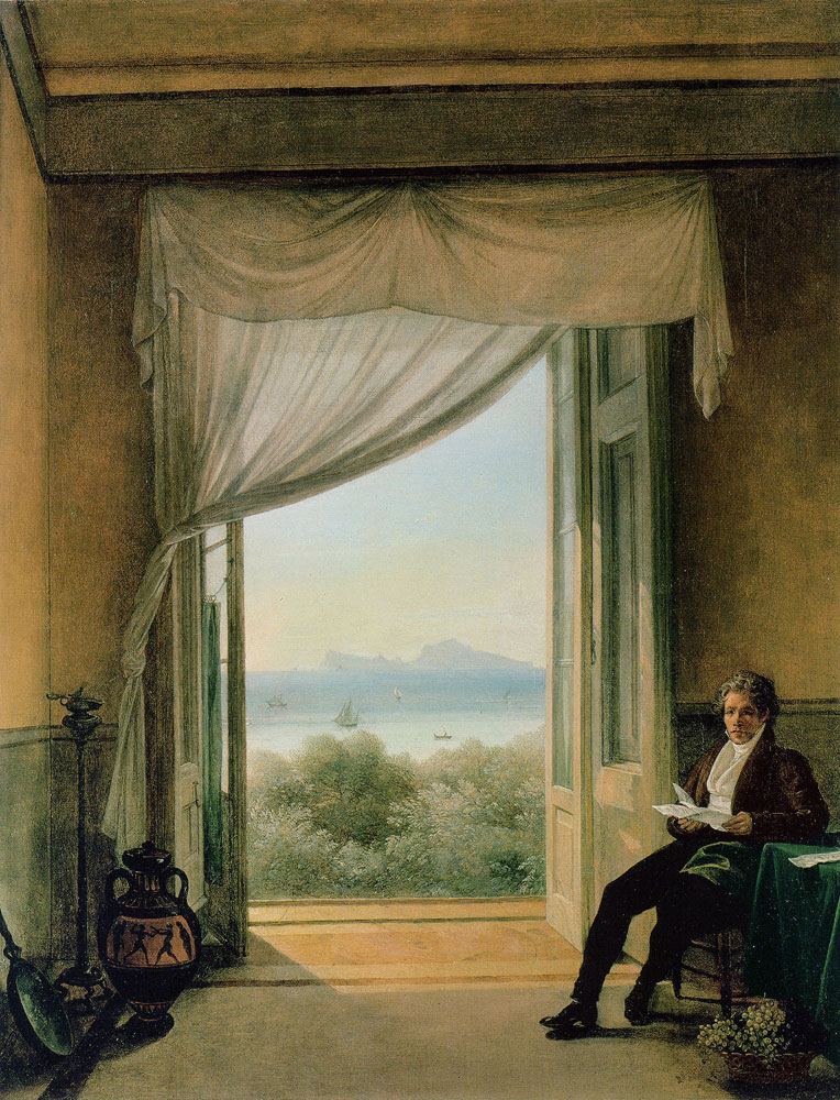 Franz Ludwig Catel - Karl Friedrich Schinkel in Naples