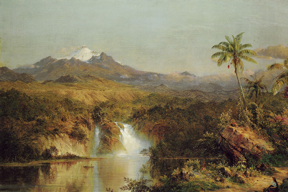 Frederick Edwin Church - View of Cotopaxi