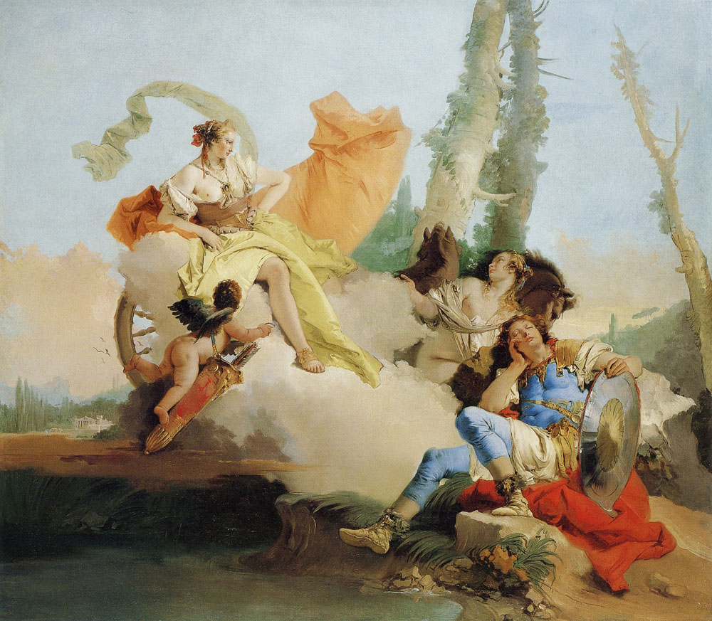 Giovanni Battista Tiepolo - Rinaldo Enchanted by Armida