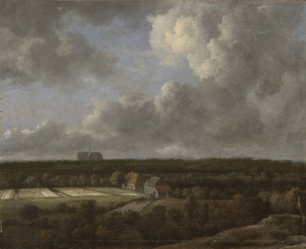Jacob van Ruisdael - Bleaching fields to the north-northeast of Haarlem