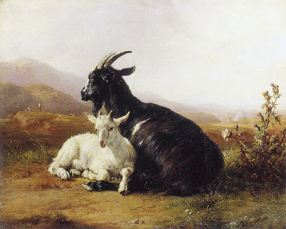 Jacques-Raymond Brascassat - Goat and Kid
