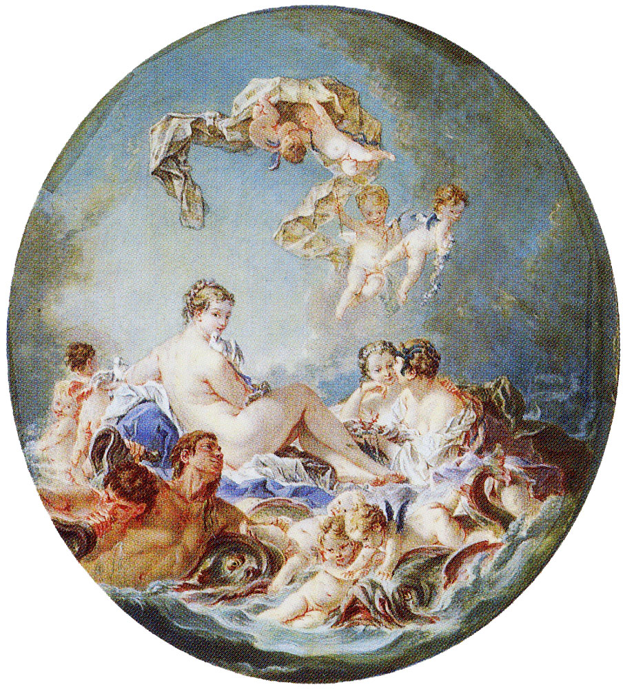 Ascribed to Jacques Charlier (after Boucher) - The Birth of Venus