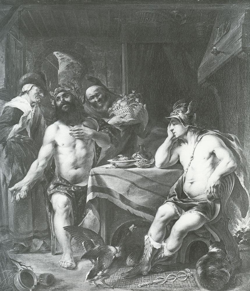Jan van Noordt - Jupiter and Mercury in the House of Philemon and Baucis