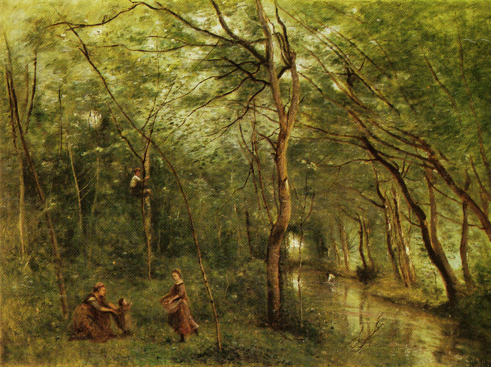 Jean Baptiste Camille Corot - The eel gatherers
