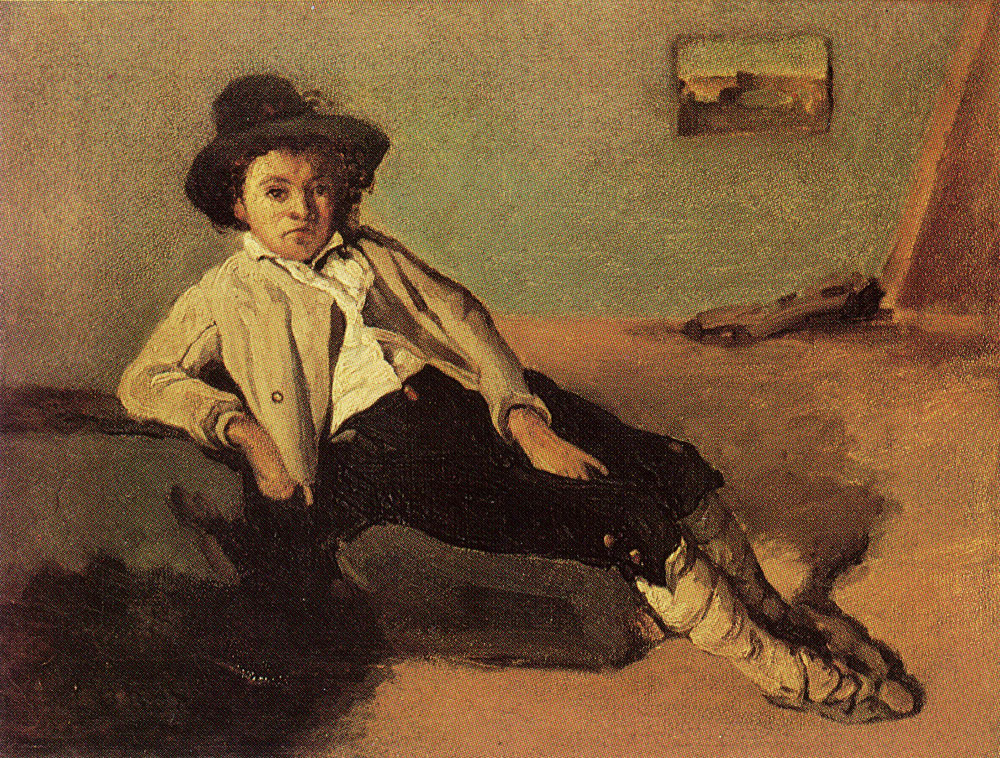 Jean Baptiste Camille Corot - Italian peasant boy