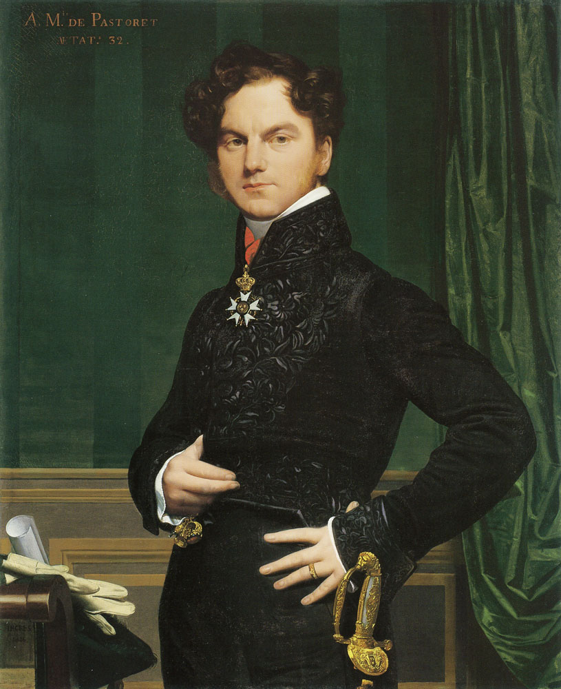 Jean Auguste Dominique Ingres - Amédée-David, Comte de Pastoret