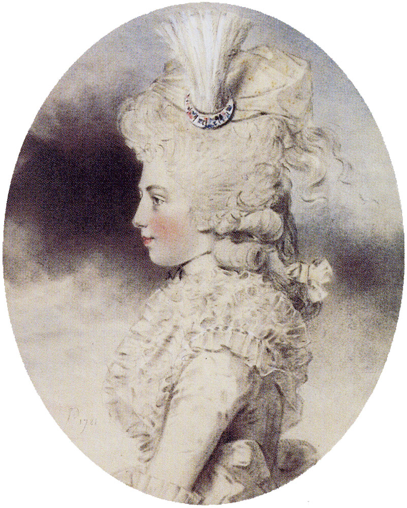 John Downman - Isabella, 2nd Marchioness of Hertford, as Lady Beauchamp