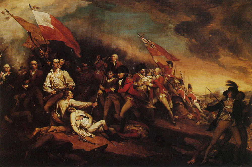 John Trumbull - The Death of General Warren at the Battle of Bunker's Hill, June 17, 1775