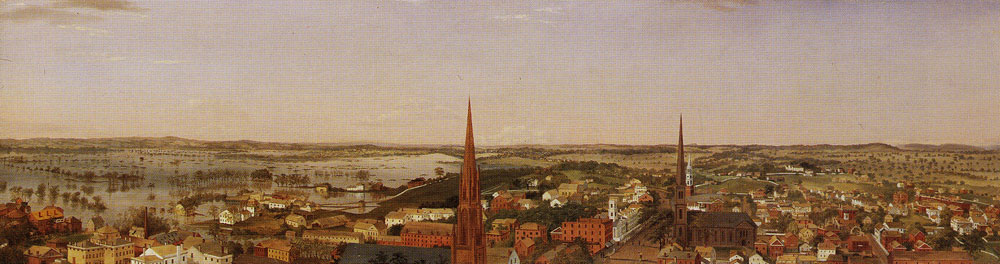 Joseph Ropes - View of Hartford to the South