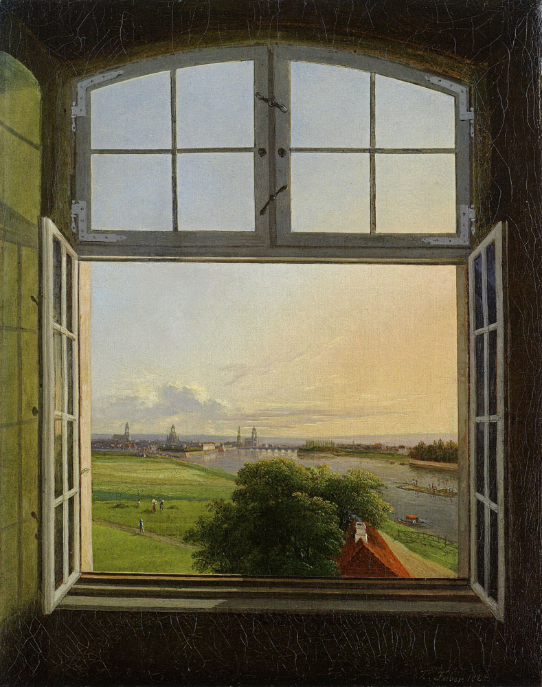 Karl Gottfried Traugott Faber - View of Dresden