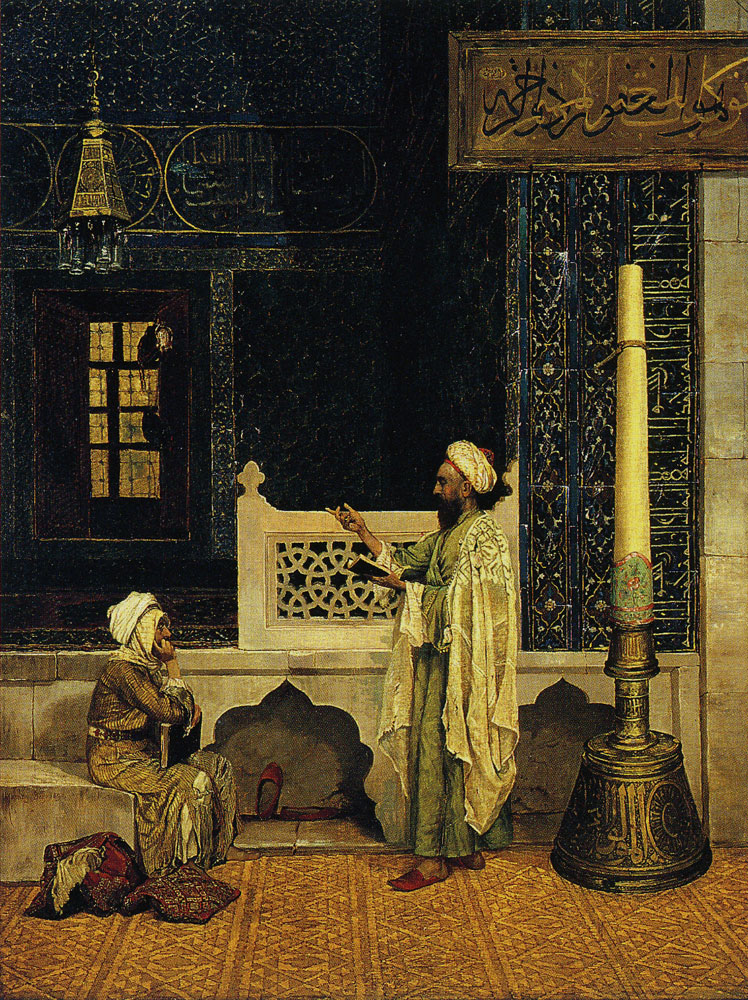Osman Hamdy Bey - Koran instruction