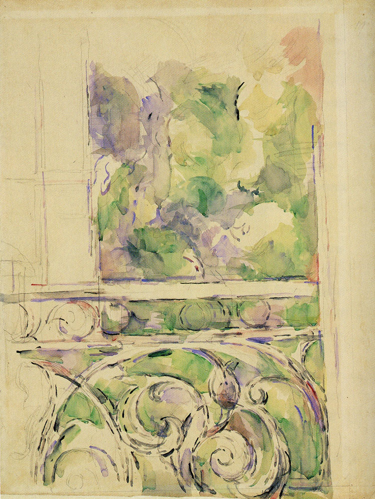 Paul Cézanne - The Balcony