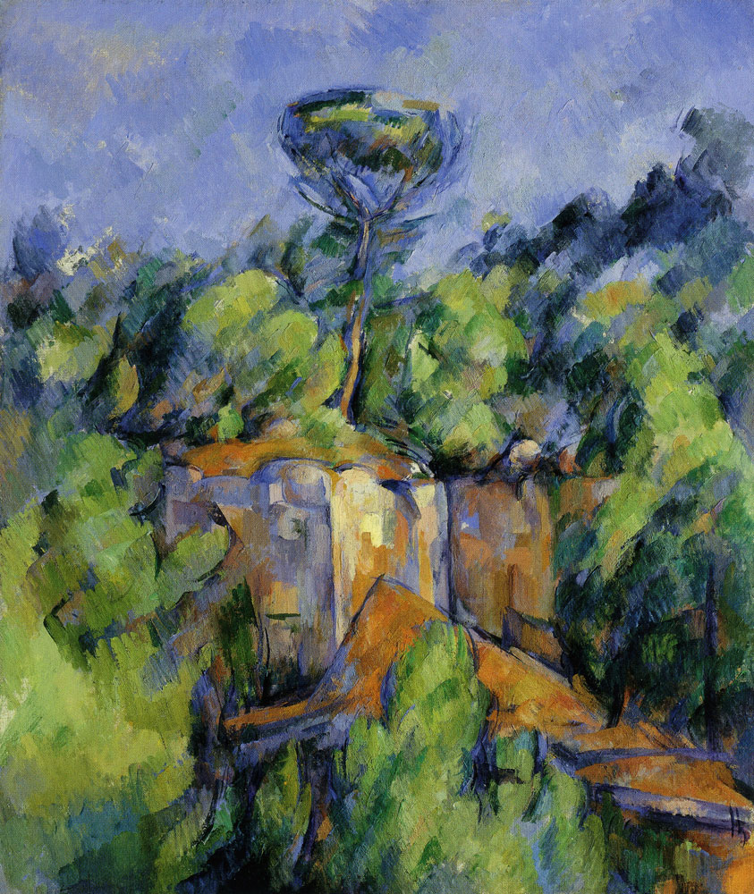Paul Cézanne - The Bibémus Quarry