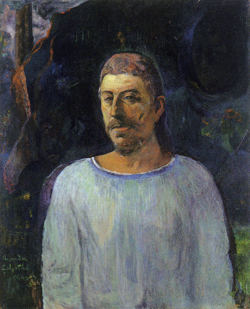 Paul Gauguin - Self-Portrait near Golgotha