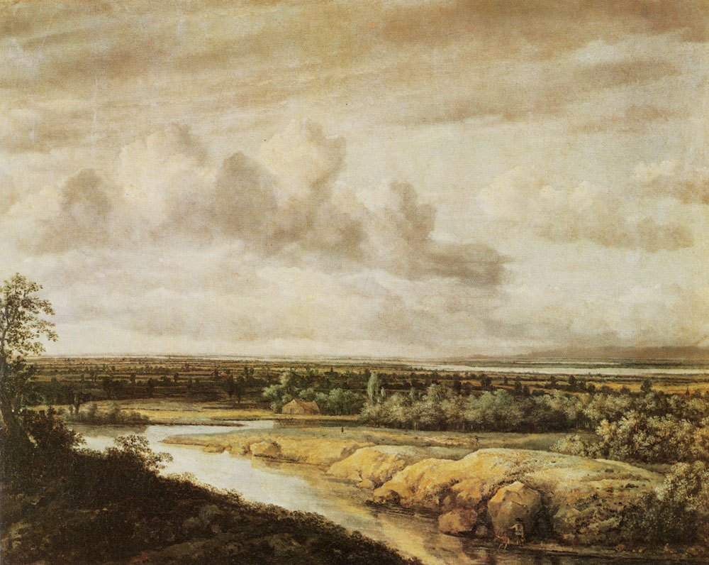 Philips Koninck - Landscape with a river