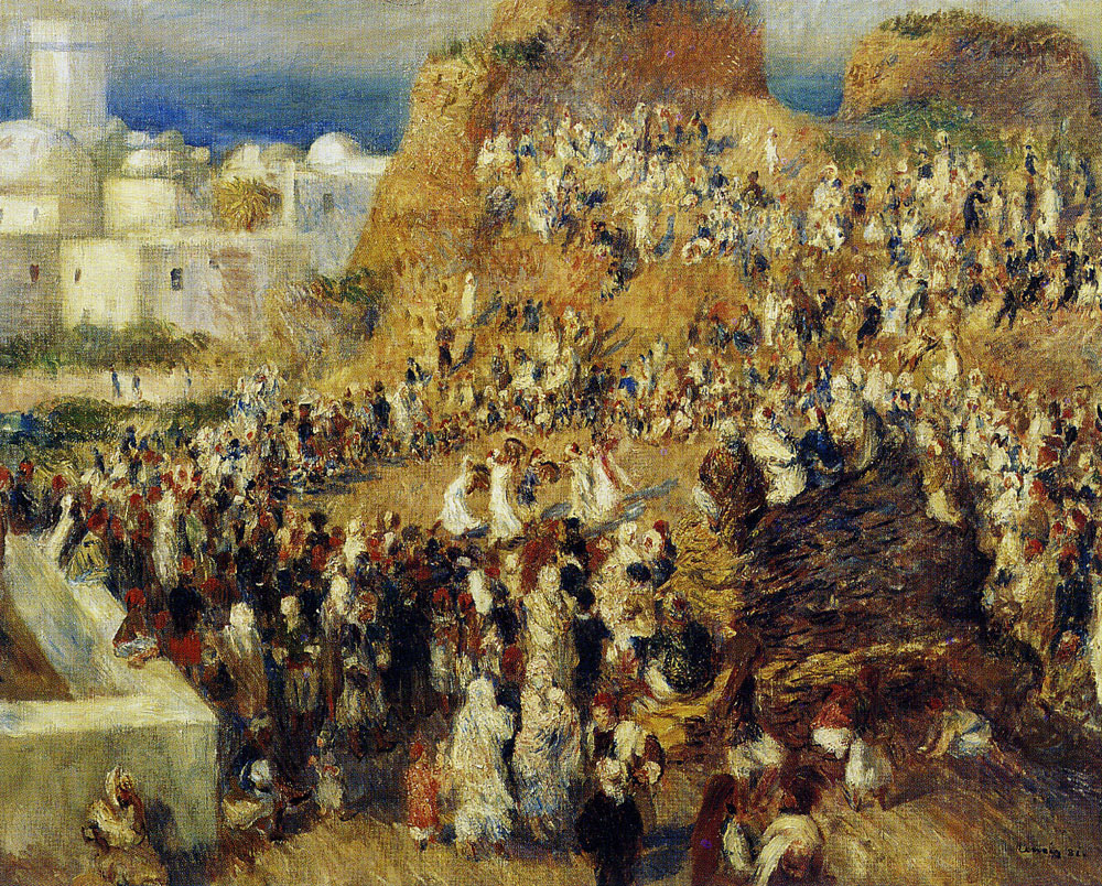 Pierre-Auguste Renoir - Arab festival, Algiers