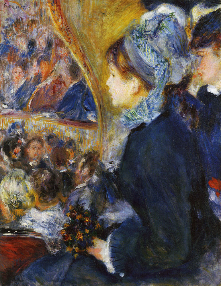 Pierre-Auguste Renoir - At the Theatre