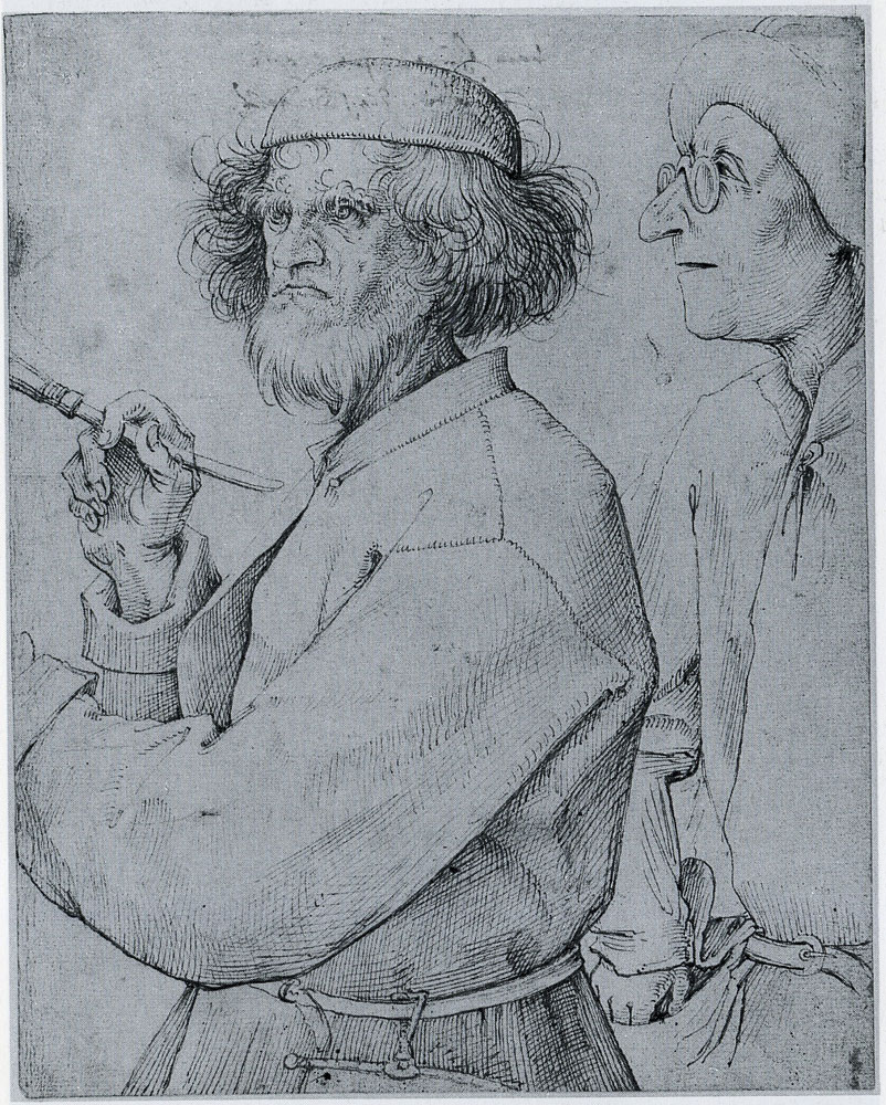 Copy after Pieter Bruegel the Elder - The painter and his client