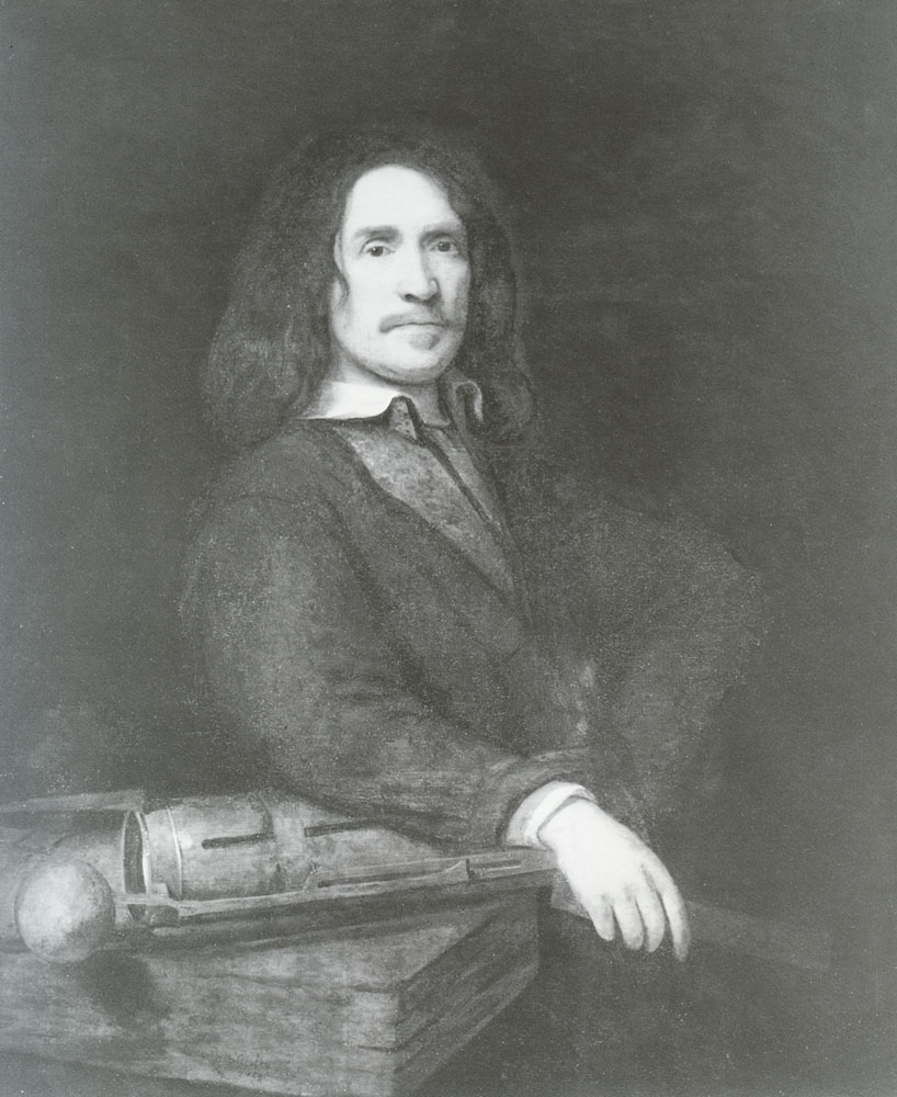 Samuel van Hoogstraten - Portrait of an Inventor with a Pump