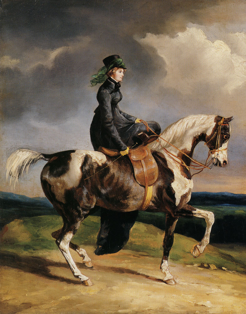 Théodore Géricault - Horsewoman