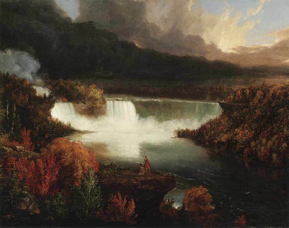 Thomas Cole - Distant View of Niagara Falls