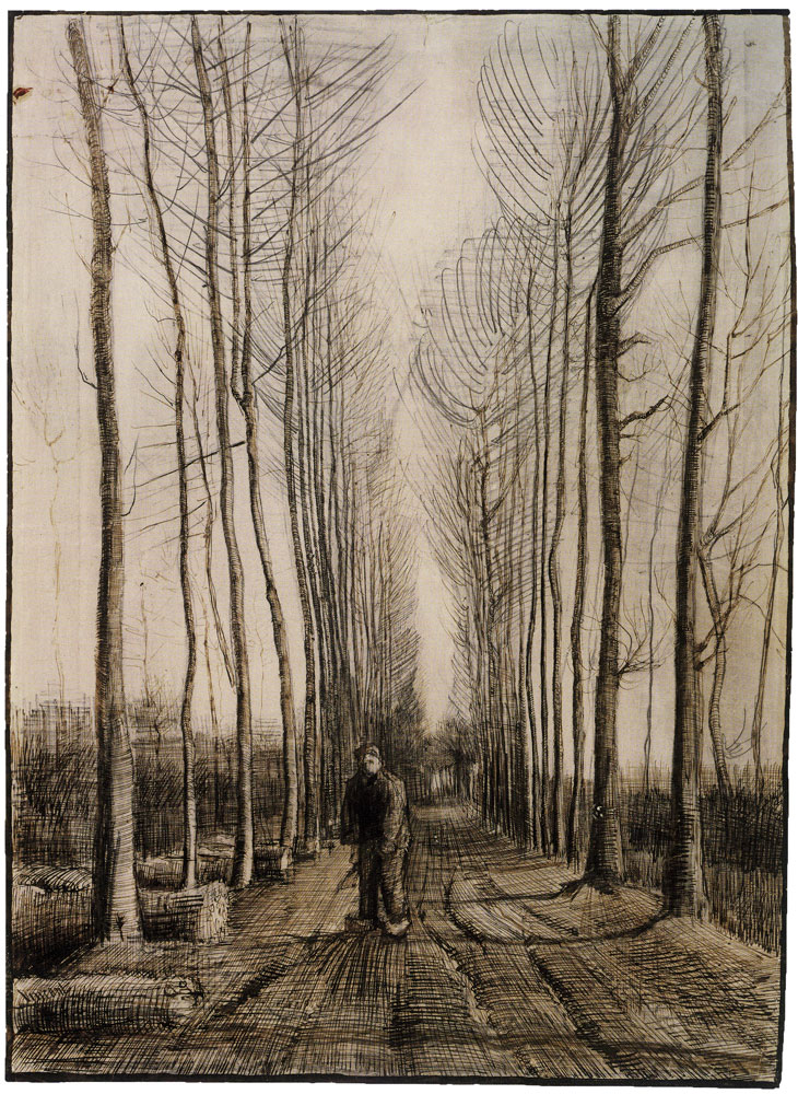 Vincent van Gogh - Avenue of Poplars