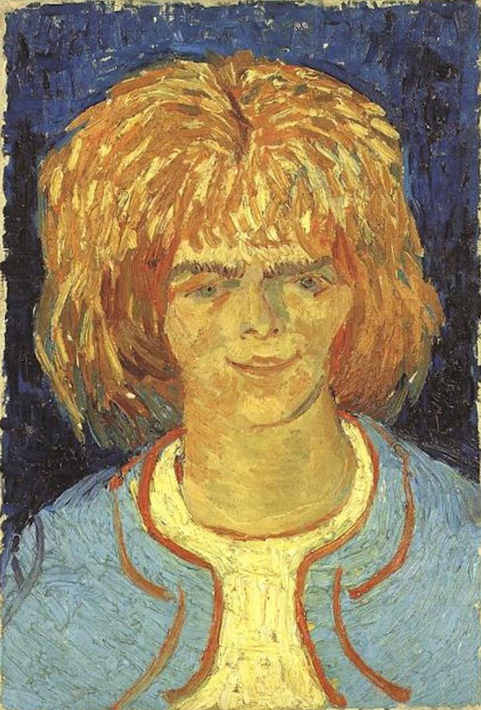 Vincent van Gogh - Girl with Ruffled Hair