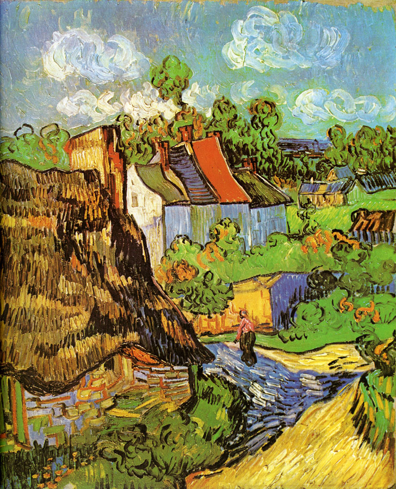 Vincent van Gogh - Houses in Auvers