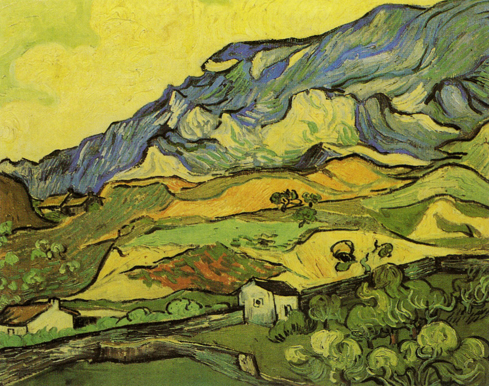Vincent van Gogh - Les Alpilles, Mountains near Saint-Rémy