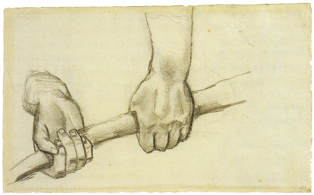 Vincent van Gogh - Two hands with a stick