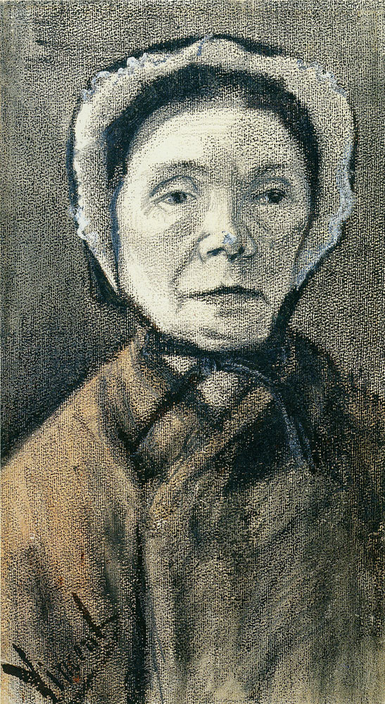 Vincent van Gogh - Woman with dark cap
