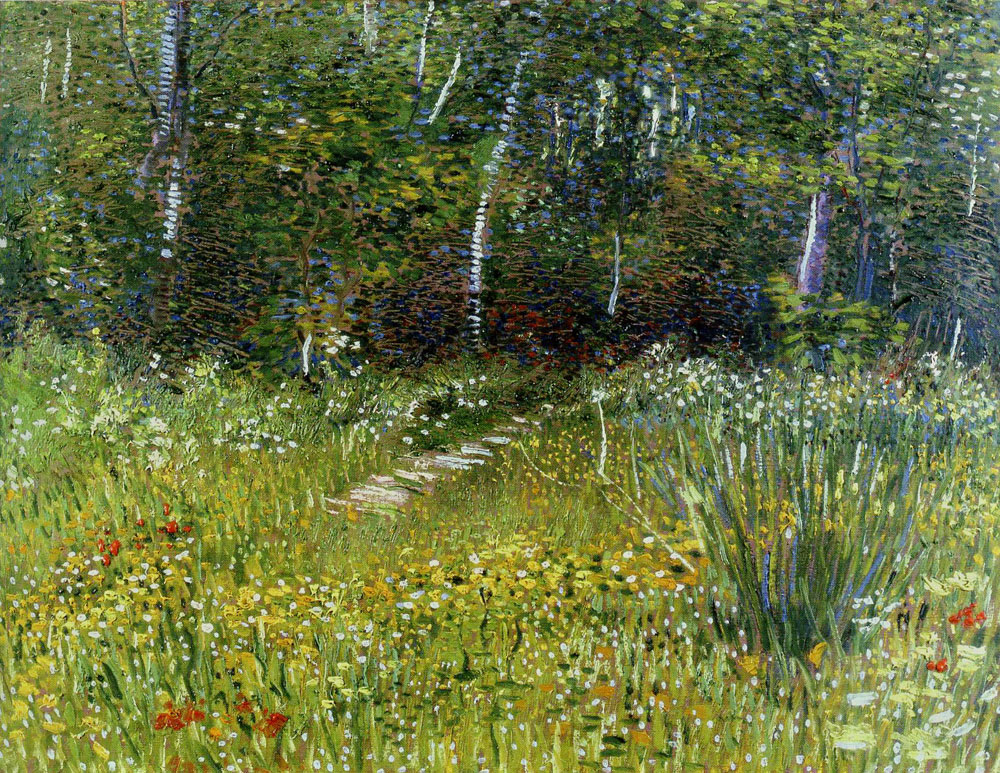 Vincent van Gogh - A Park in Spring
