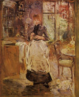 Berthe Morisot In the dining room