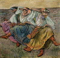 Edgar Degas Russian Dancers