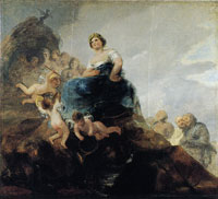 Francisco Goya Allegory of Poetry