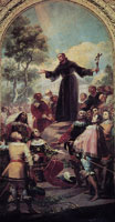 Francisco Goya Saint Bernardine of Siena Preaching before Alfonso V of Aragon