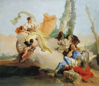 Giovanni Battista Tiepolo Rinaldo Enchanted by Armida