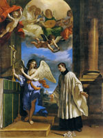 Guercino The Vocation of Saint Aloysius (Luigi) Gonzaga