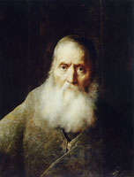 Jan Lievens A bearded old man with a skullcap