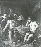 Jan van Noordt Jupiter and Mercury in the House of Philemon and Baucis
