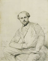 Jean Auguste Dominique Ingres Henri Lehmann