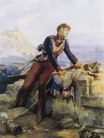 Leon Cogniet The Polish Standard Bearer: Paris 1814